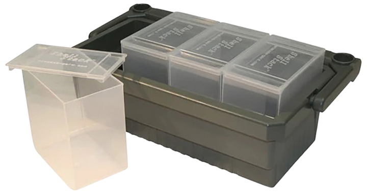 Mtm Shotshell Box, Mtm Ss25-00 25 Round Shot Box 4set Clear