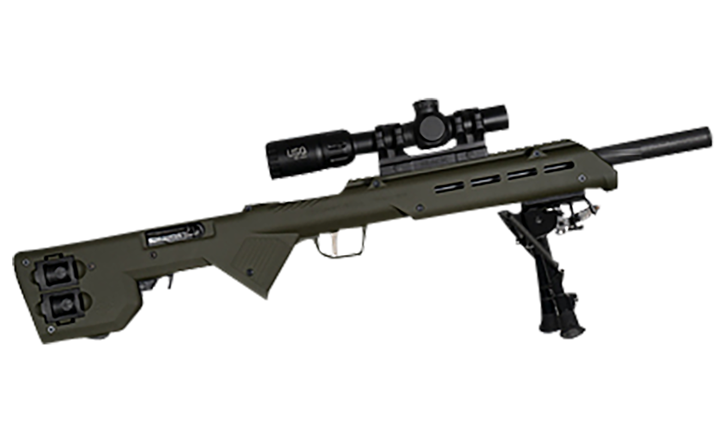 Desert Tech TREK-22 Bullpup Stock For Ruger 10/22 - Green Polymer TRK-22-GRN