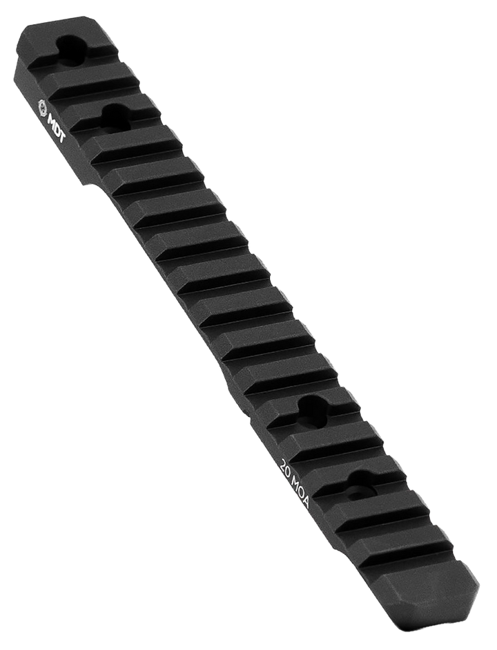 Mdt Sporting Goods Inc 20 Moa Picatinny Scope Base, Mdt 104505blk Rails Pic Scp Bs 20moa Tikka T1x Blk