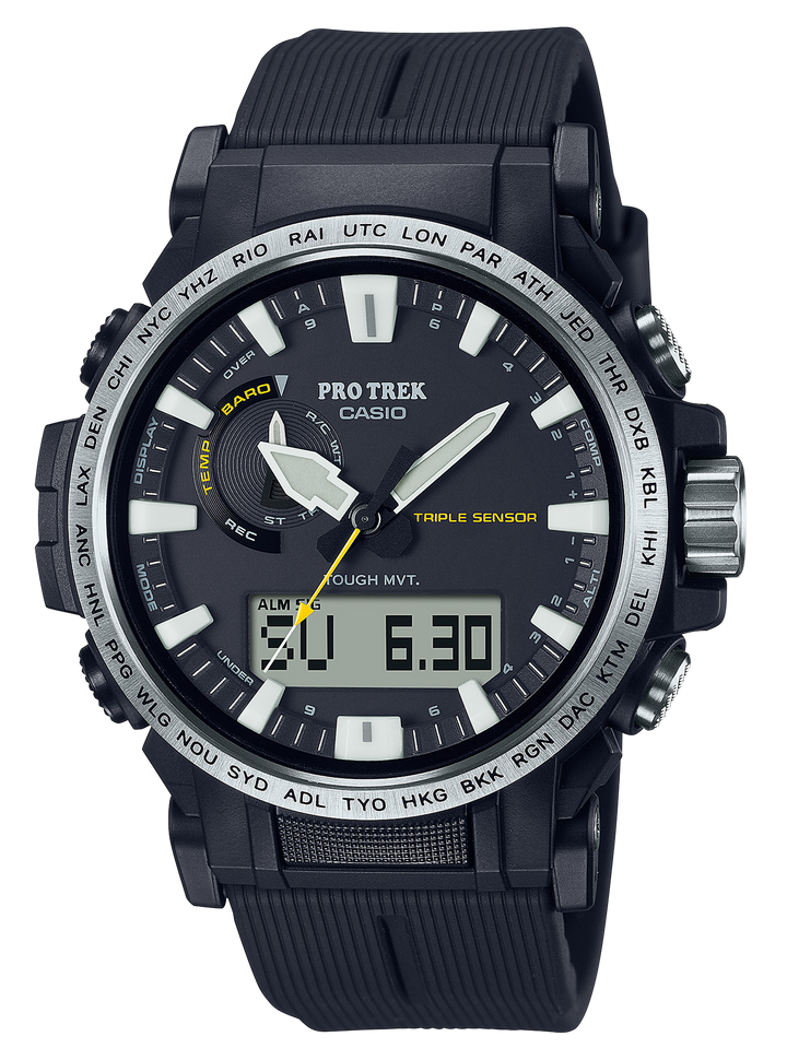 G-shock/vlc Distribution Casio, Gshock Prw611a Casio Pro Trek Solar Blk