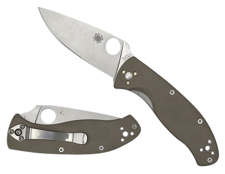Spyderco Tenacious, Spy C122gbnm4ps Tenacious Brwn G10 Cpm M4