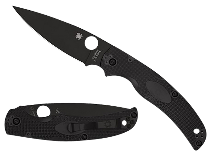 Spyderco Native Chief, Spy C244pbbk Native Chief Blk Lightwght