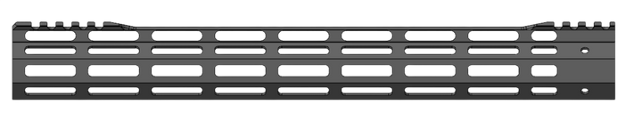 Bowden Tactical Air-rail Mlok 13" Fft, Bowden J13761-13 Air-rail Mlok 13" Fft