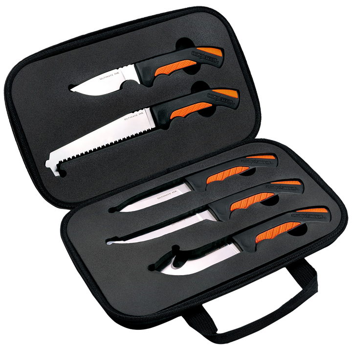 Cold Steel Hunting Kit, Cold Csfxfldkit Fixed Bld Hunting Kit W/case