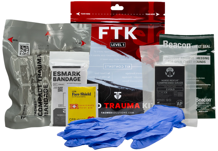 Phalanx Trauma Kit, Tacmed 80-0115 Level 1 Field Trauma Kit