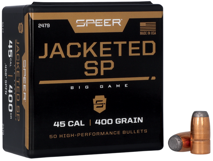 Speer Ammo Hot-cor, Speer 2479 Bull .458 400 Fn 50/5