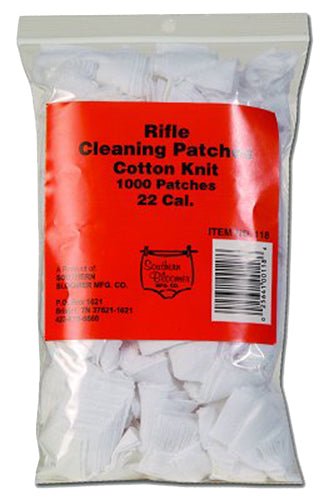 Southern Bloomer Cleaning Patches, Sbc 118 22 Cal Bulk Patches 1000 Ct