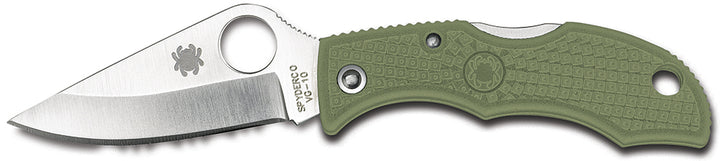 Spyderco Ladybug 3, Spy Lfgp3 Ladybug 3 Pln Clpnt 1.94 Grn