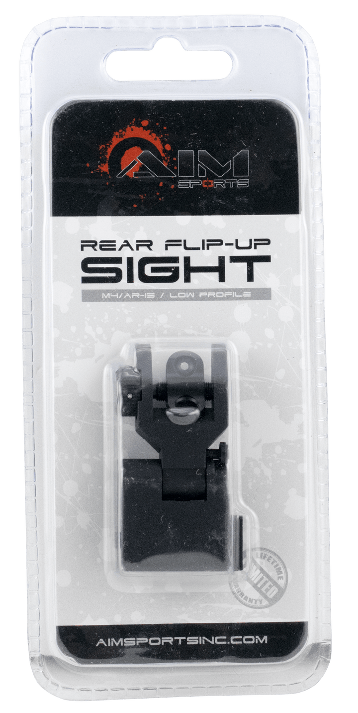 Aim Sports Aim Sports Flip Up Rear, Aimsports Mt201 Low Sgts Rear Firearm Accessories