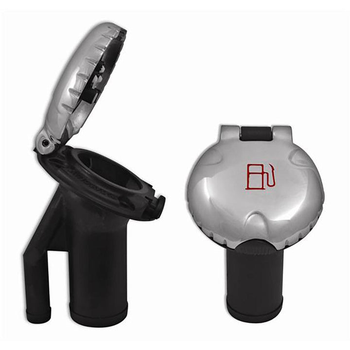 Attwood Marine Attwood Deck Fill f/Pressure Relief Systems - Angled Body & Scalloped Stainless Steel Cap Marine Hardware