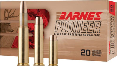 Barnes Barnes Pioneer Revolver Ammo 357 Mag. 140 Gr. Tsx 20 Rd. Ammo