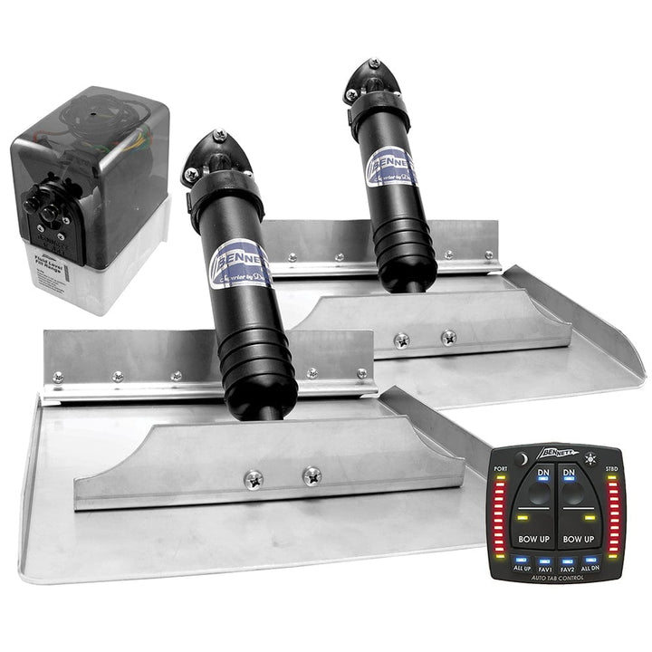 Bennett Marine Bennett 1212ATP Hydraulic Trim Tabs w/Auto Trim Pro Boat Outfitting