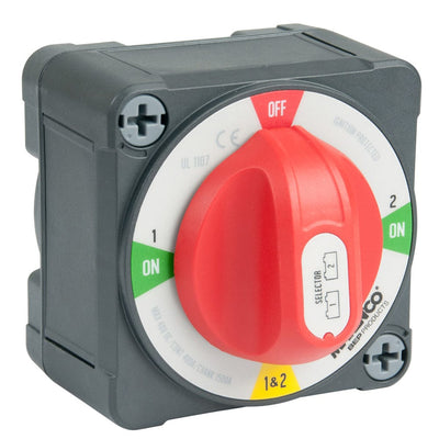 BEP Marine BEP Pro Installer 400A EZ-Mount Battery Selector Switch (1-2-Both-Off) Electrical