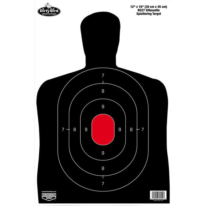 Birchwood Casey Birchwood Casey Dirty Bird Target Bc-27 Silhouette 12x18 In. 8 Pk Targets