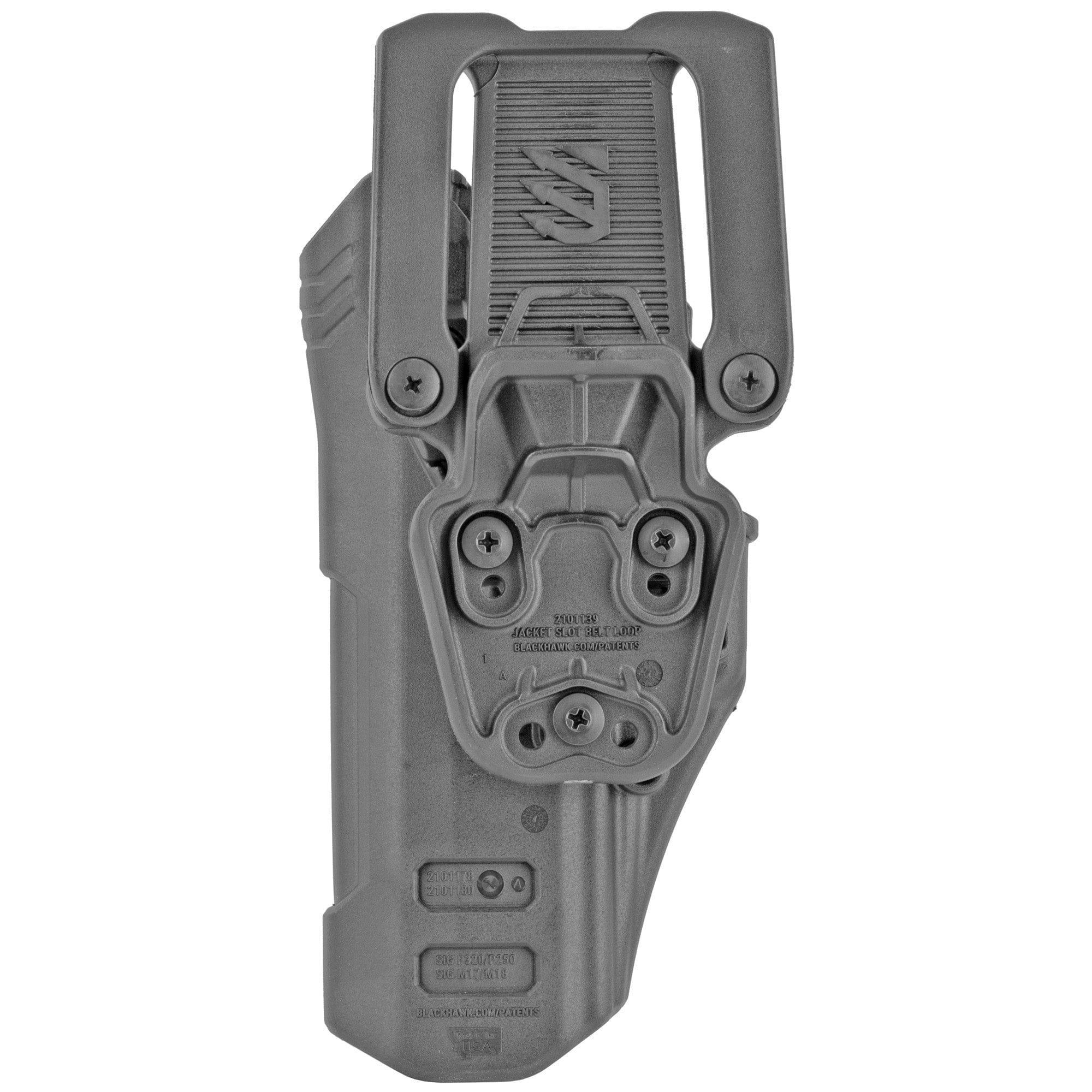 Blackhawk T-Series L2C Holster – Level 2 Retention For Sig P320/P250/M17/M18 With TLR-7/8 Light, Right Hand | Tactical Duty Holster 1 thumbnail image