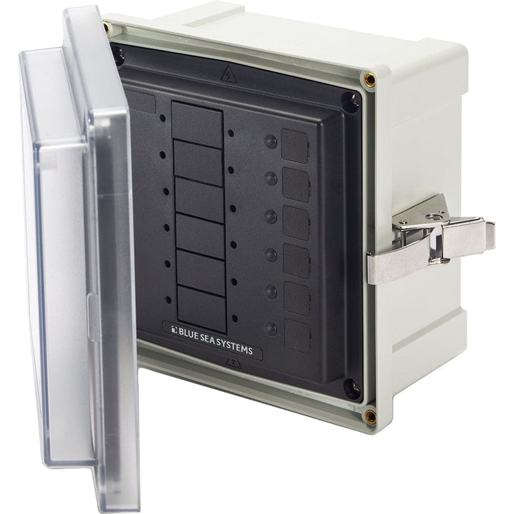 Blue Sea Systems Blue Sea 3113 - SMS Panel Enclosure w/6 Blank Circuits Electrical