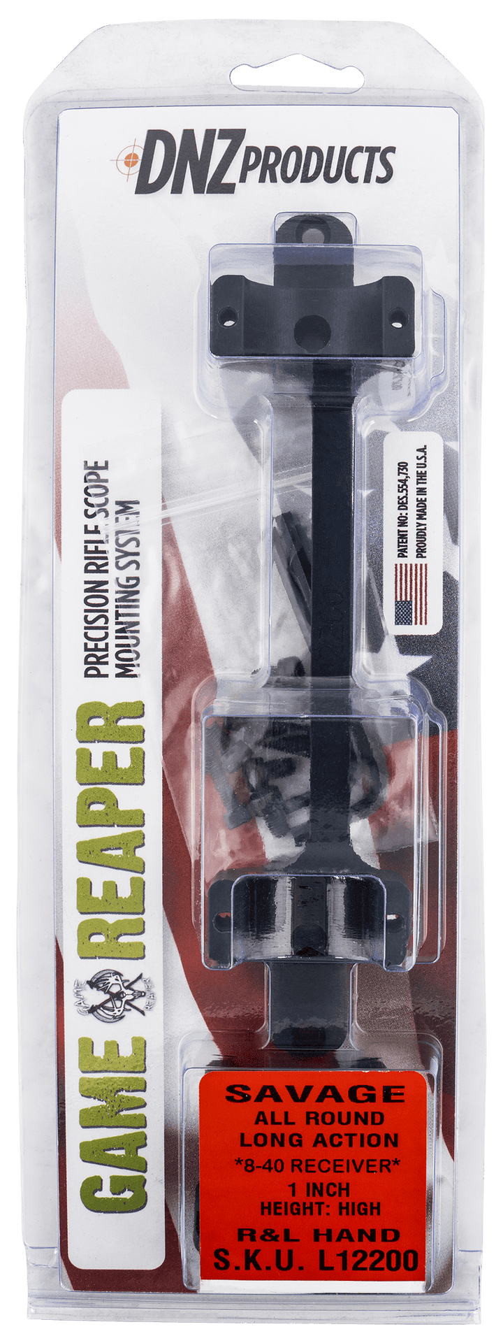 DNZ Dnz Game Reaper, Dnz L12200 Sav Round La Hi Mt 8-40 Optics Accessories