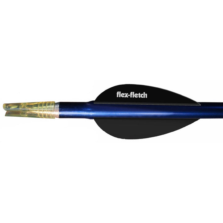 Flex Fletch Flex Fletch Ffp Vanes Black 2 In. 100 Pk. Fletching Tools and Materials