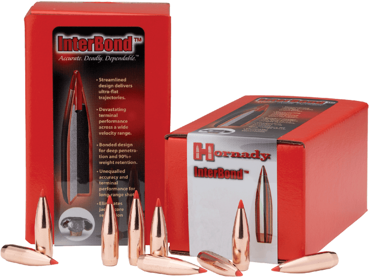 Hornady Hornady Interbond, Horn 28309 Bull .284 154 Ib 100/15 Reloading