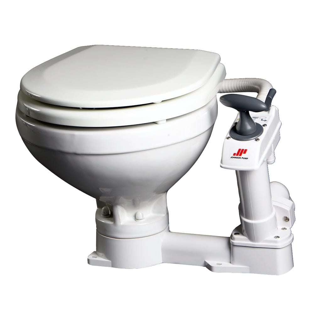 Johnson Pump Johnson Pump Compact Manual Toilet Marine Plumbing & Ventilation