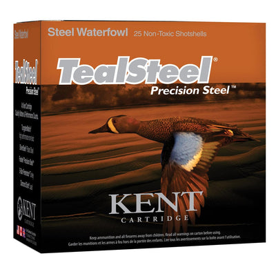 Kent Cartridge Kent Teal Steel Load 12 Ga. 3 In. 1 1/4 Oz. 5 Shot 25 Rd. Ammo