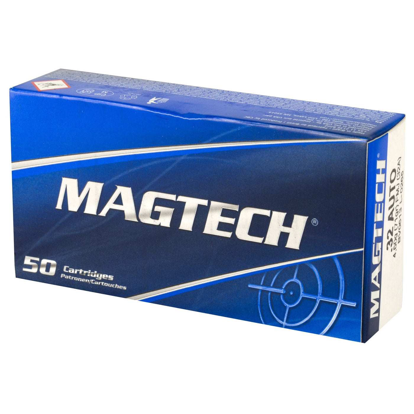 Magtech Magtech 32acp 71gr Fmj 50/1000 Ammo