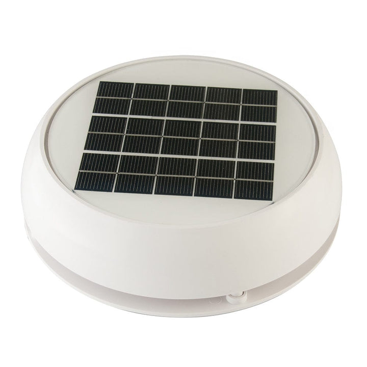 Marinco Marinco Day/Night Solar Vent 4" - White Marine Hardware