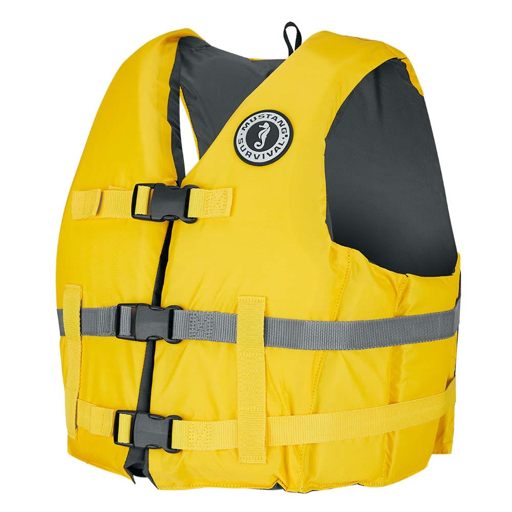 Mustang Survival Mustang Livery Foam Vest - Yellow - Medium/Large Marine Safety