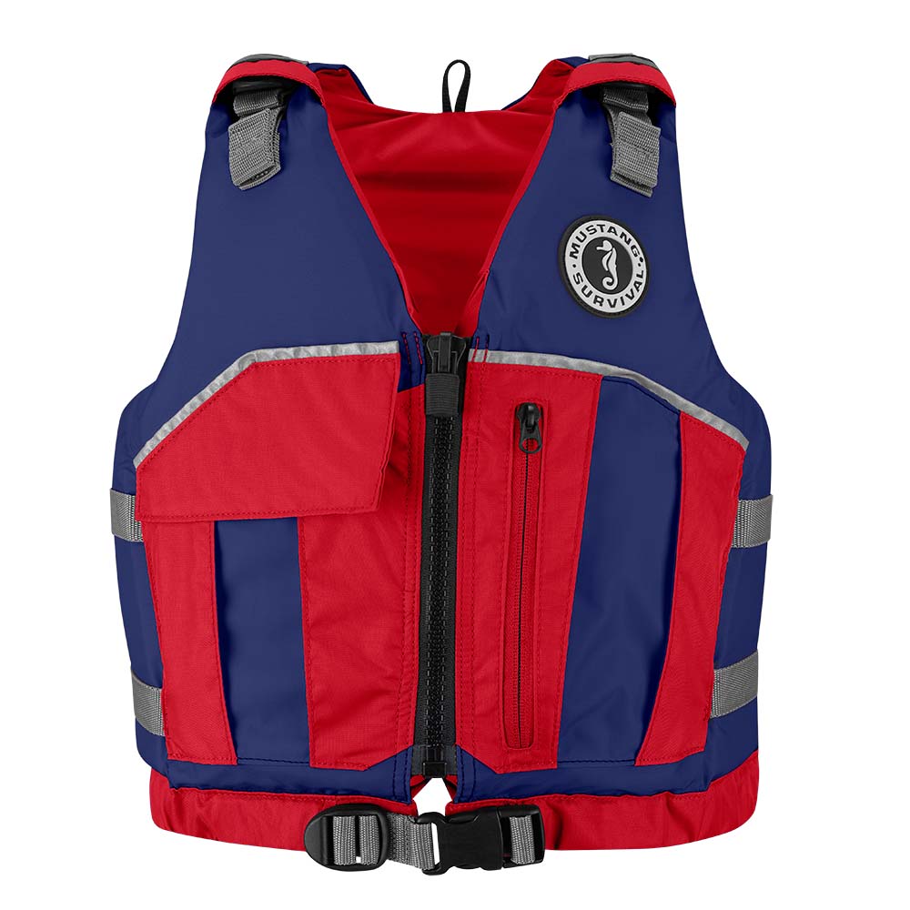 Mustang Survival Mustang Youth Reflex Foam Vest - Navy Blue/Red Marine Safety