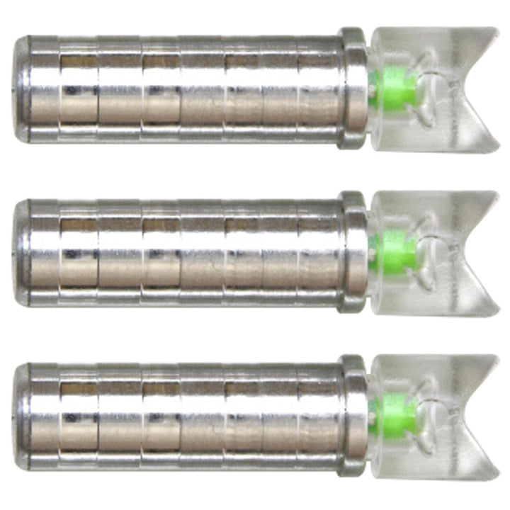 Nufletch Nufletch Ignitor Crossbow Nocks Green Moon .285 X Bolt 3 Pk. Crossbow Bolts