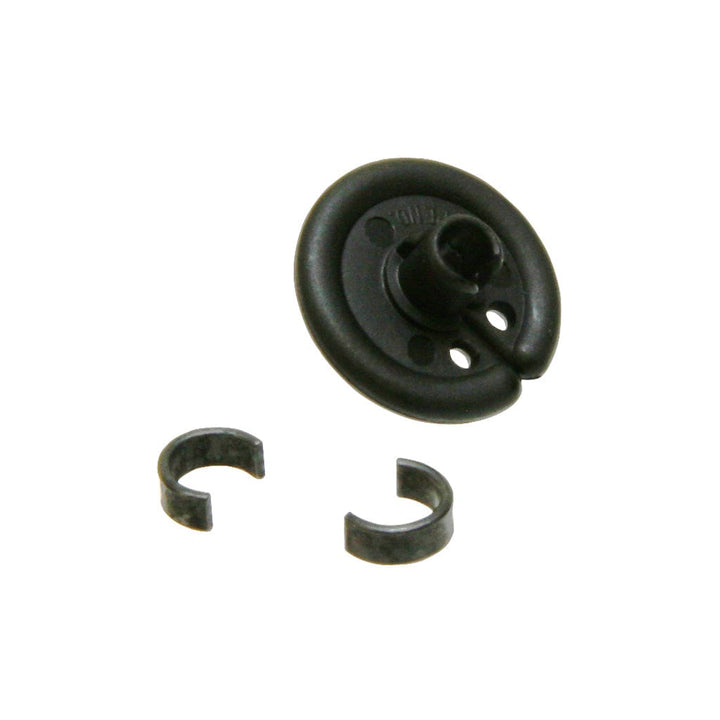 October Mountain October Mountain Slotted Kisser Button Black 9/16 In. 1 Pk. String Accessories