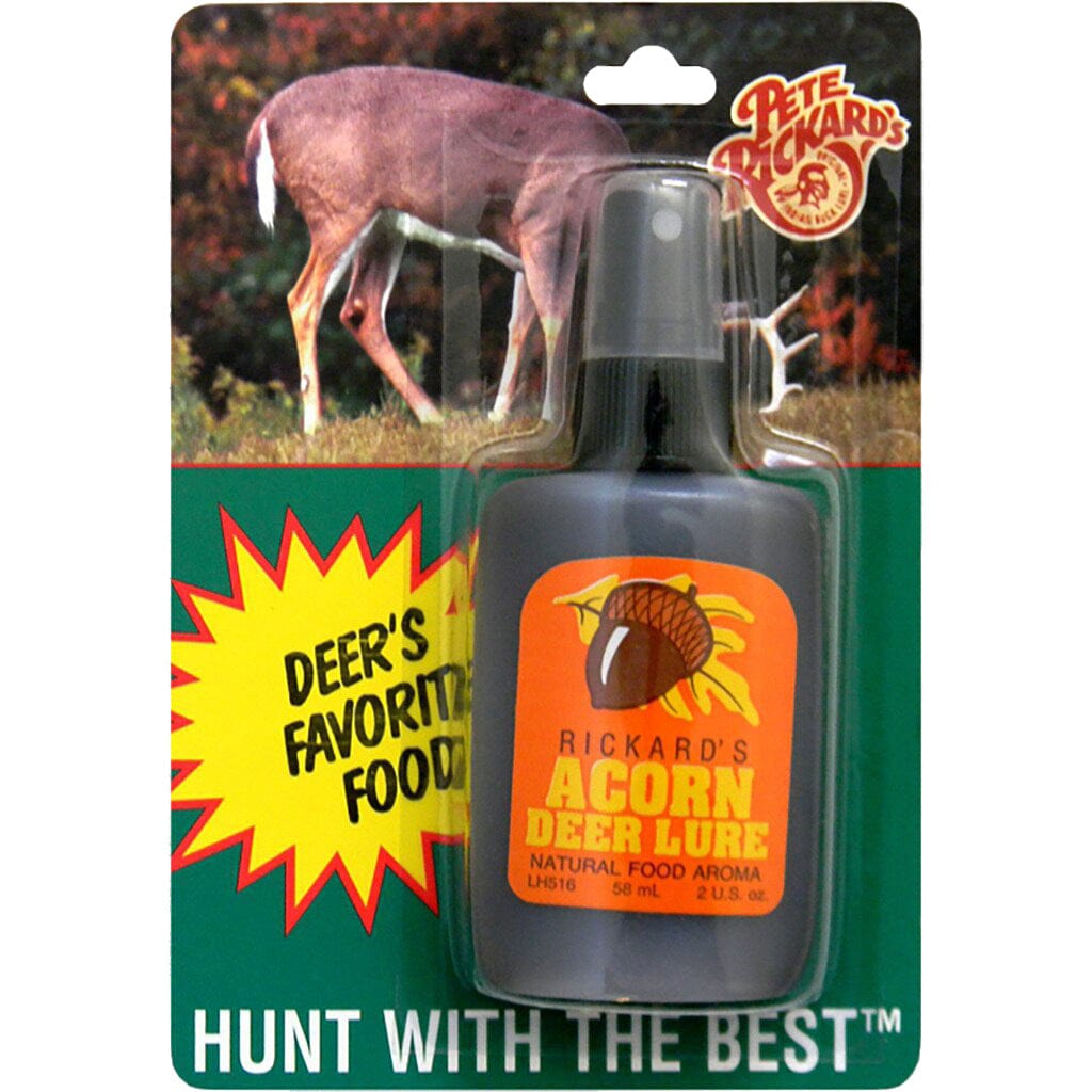 Pete Rickard Rickards White Acorn Spray 2 Oz. Scent Elimination and Lures