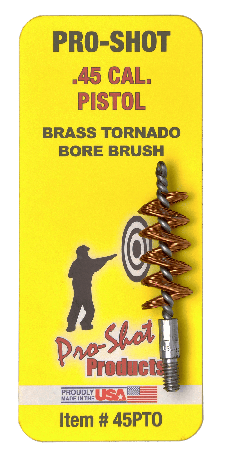 Pro-Shot Pro-shot Tornado, Proshot 45pto .45cal Pstl Tornado Bore Brush Gun Care