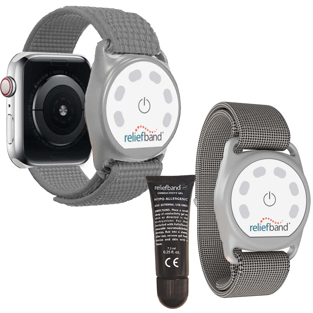 Reliefband Reliefband Grey Sport Apple Bundle - Size Regular Marine Safety