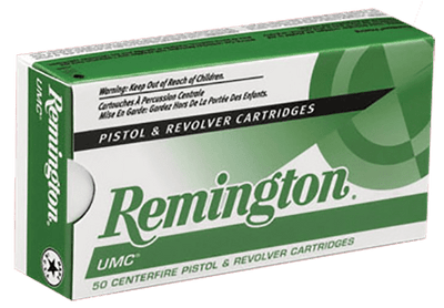 Remington Ammunition Remington Umc Handgun Ammo 38 Super Auto +p 130 Gr. Fmj 50 Rd. Ammo
