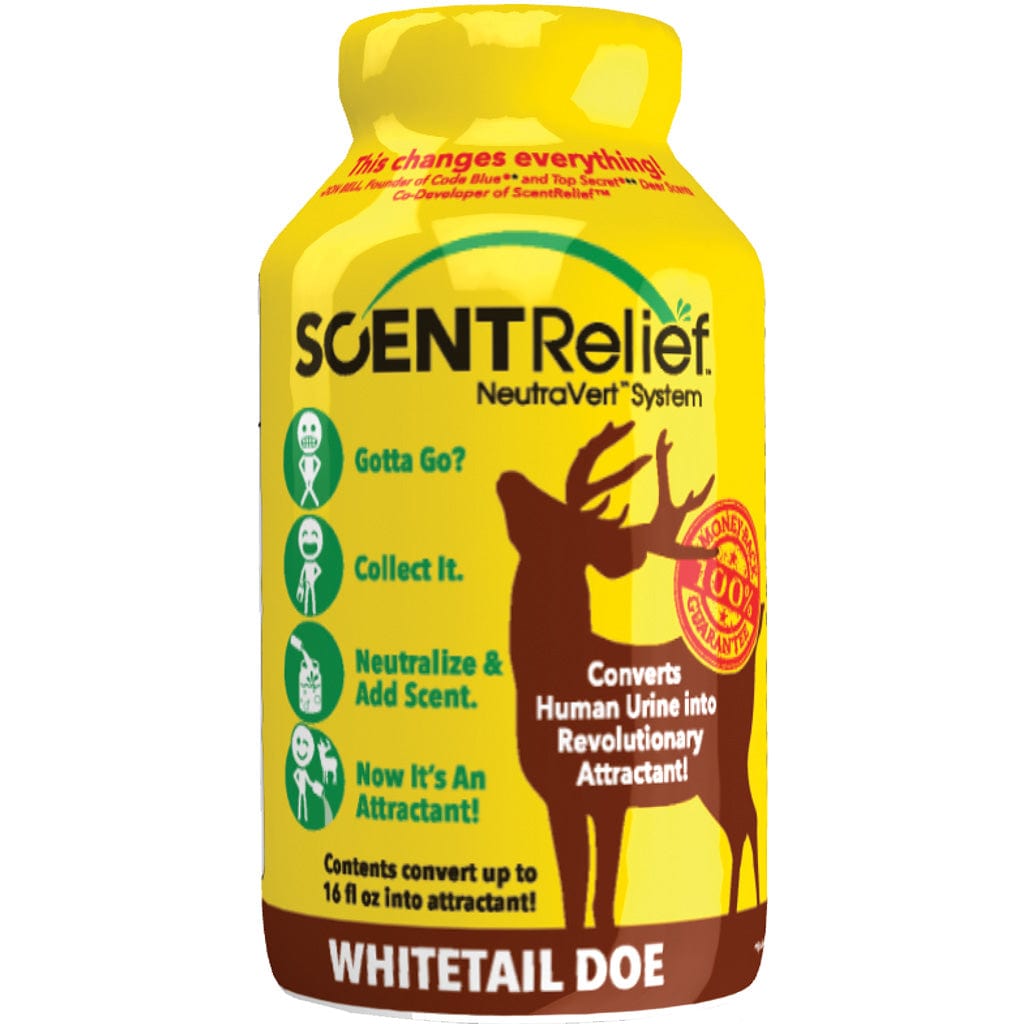 Scent Relief Scent Relief Whitetail Attractant Doe Scent Elimination and Lures