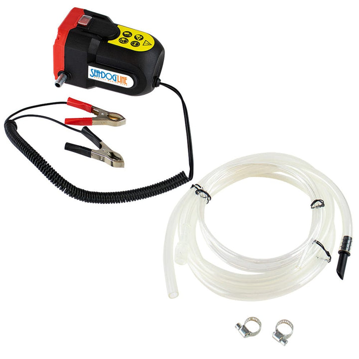 Sea-Dog Sea-Dog Oil Change Pump w/Battery Clips - 12V Winterizing