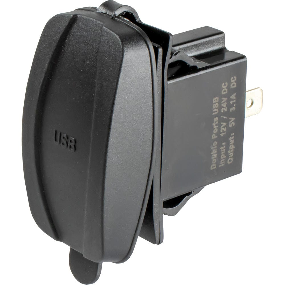 Sea-Dog Sea-Dog USB & USB-C Rocker Switch Style Power Socket Electrical