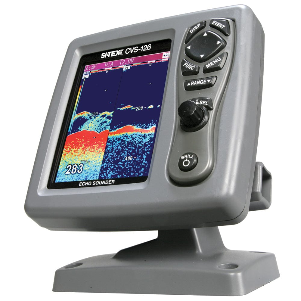 SI-TEX SI-TEX CVS-126 Dual Frequency Color Echo Sounder Marine Navigation & Instruments