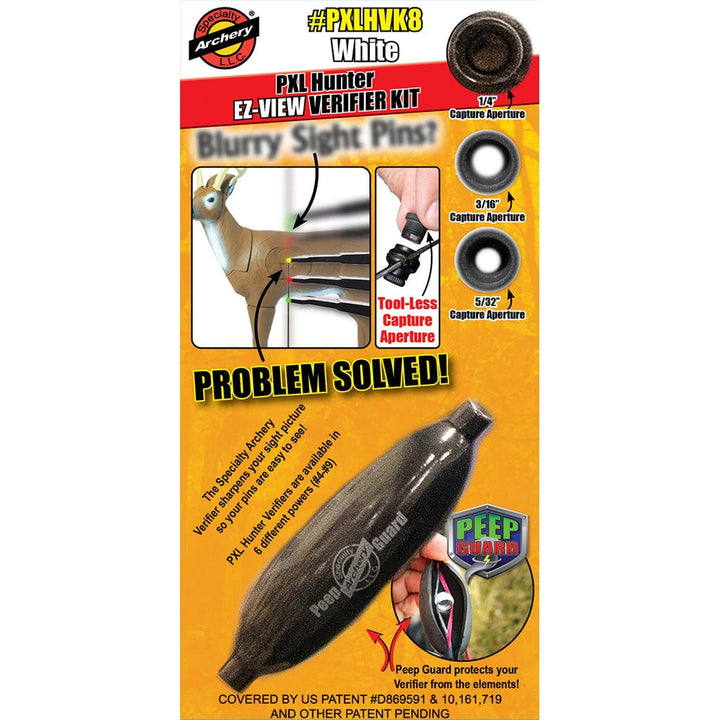 Specialty Archery Specialty Archery Pxl Hunter Ez-view Verifier Kit No. 8 White String Accessories