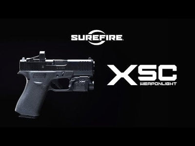 Surefire SureFire XSC Weapon Light Sig P365 Handgun 350 Lumens White Black Anodized Aluminum 90 Meters Beam; XSCP365 Accessories