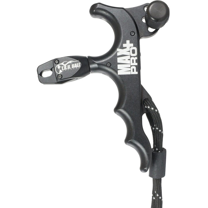 T.R.U. Ball Archery Tru Ball Max Pro Plus Release 4 Finger Black Archery Accessories