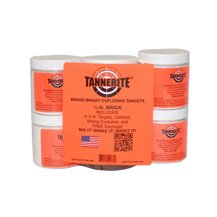 Tannerite Tannerite Qtrt Brick 1/4lb Trgt 4/pk Targets