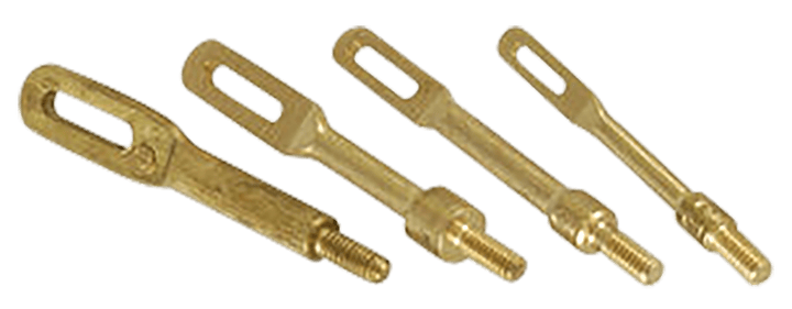 Tipton Tipton Slotted Tips, Tipton 554428 Brass Rfl/pst Slotted Tips 4set Gun Care