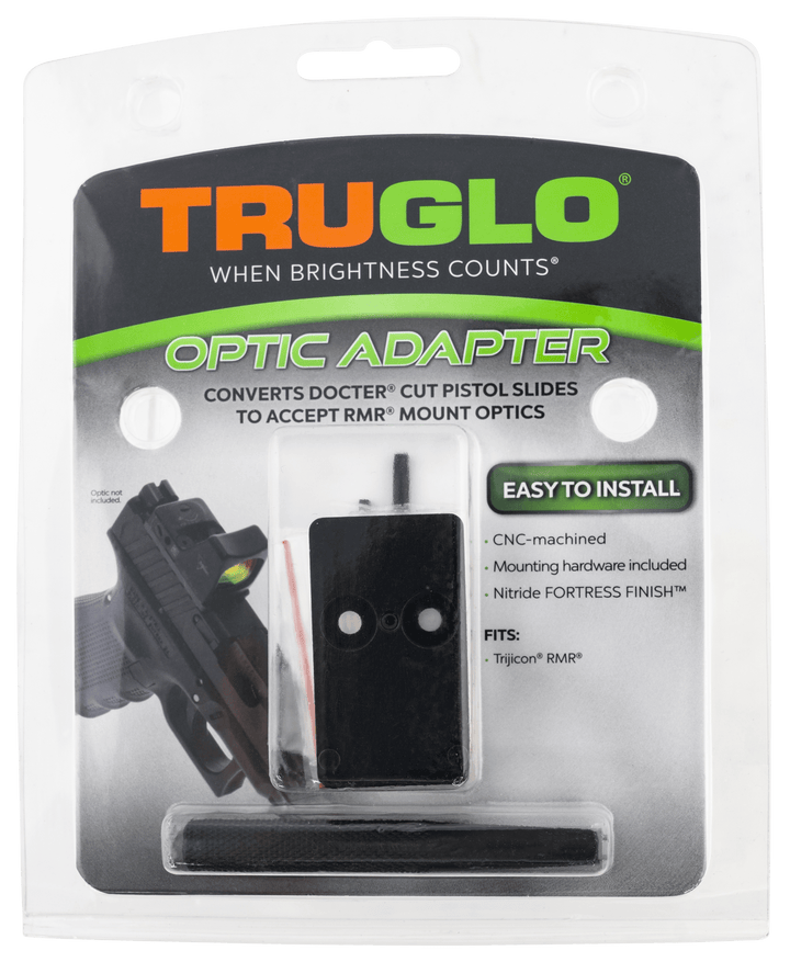 Truglo Truglo Red Dot Sight, Tru Tg-tg8952c Mnt Adap Tg Vr Dc To Rmr Firearm Accessories
