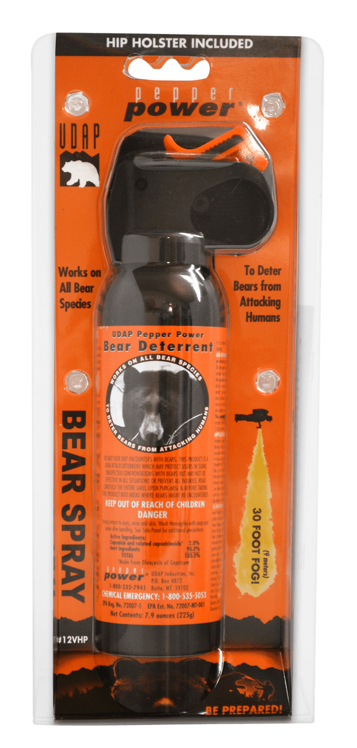 UDAP Udap Bear Spray, Udap 12vhp Orange Bear Spray 225g Accessories