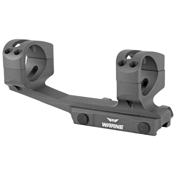 Warne Scope Mounts Warne Gen 2 Extnd Skeleton 30mm Gry Scope Mounts