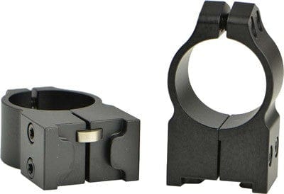 Warne Scope Mounts Warne Rings 1" Ruger High - No.1/mini14/blackhawk Matte Scope Mounts And Rings