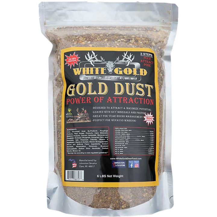 White Gold White Gold Gold Dust Attractant 6 Lb. Feeders and Attractants