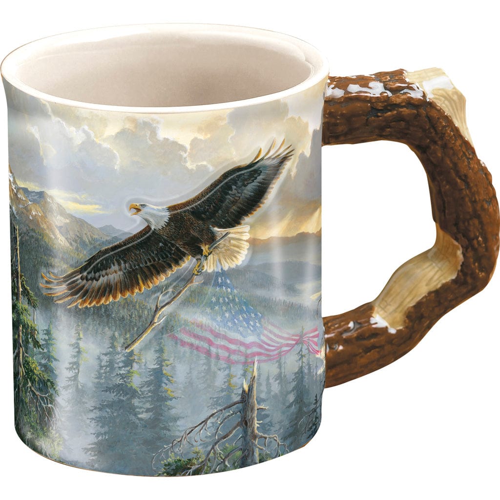 Wild Wings Sculpted Mug Rebuilding America Bald Eagle – Texas Fowlers